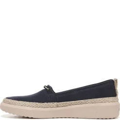 New Bzees Women's , Maui Slip-On Navy Blazer Palm Leaf
