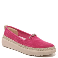 New Bzees Women's , Maui Slip-On Paradise Pink Palm Leaf
