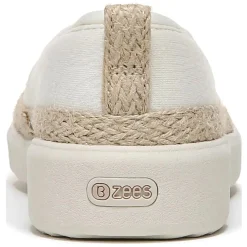 Sale Bzees Women's , Maui Slip-On White Palm Leaf