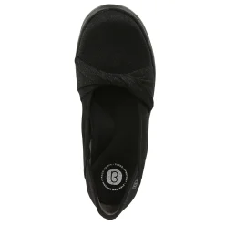 Hot Bzees Women's , Paris Slip-On Black