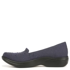Bzees Women's , Poppyseed 3 Slip-On Navy