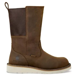 Outlet Carhartt Women's , Waterproof 10-Inch Wellington Wedge Boot Brown