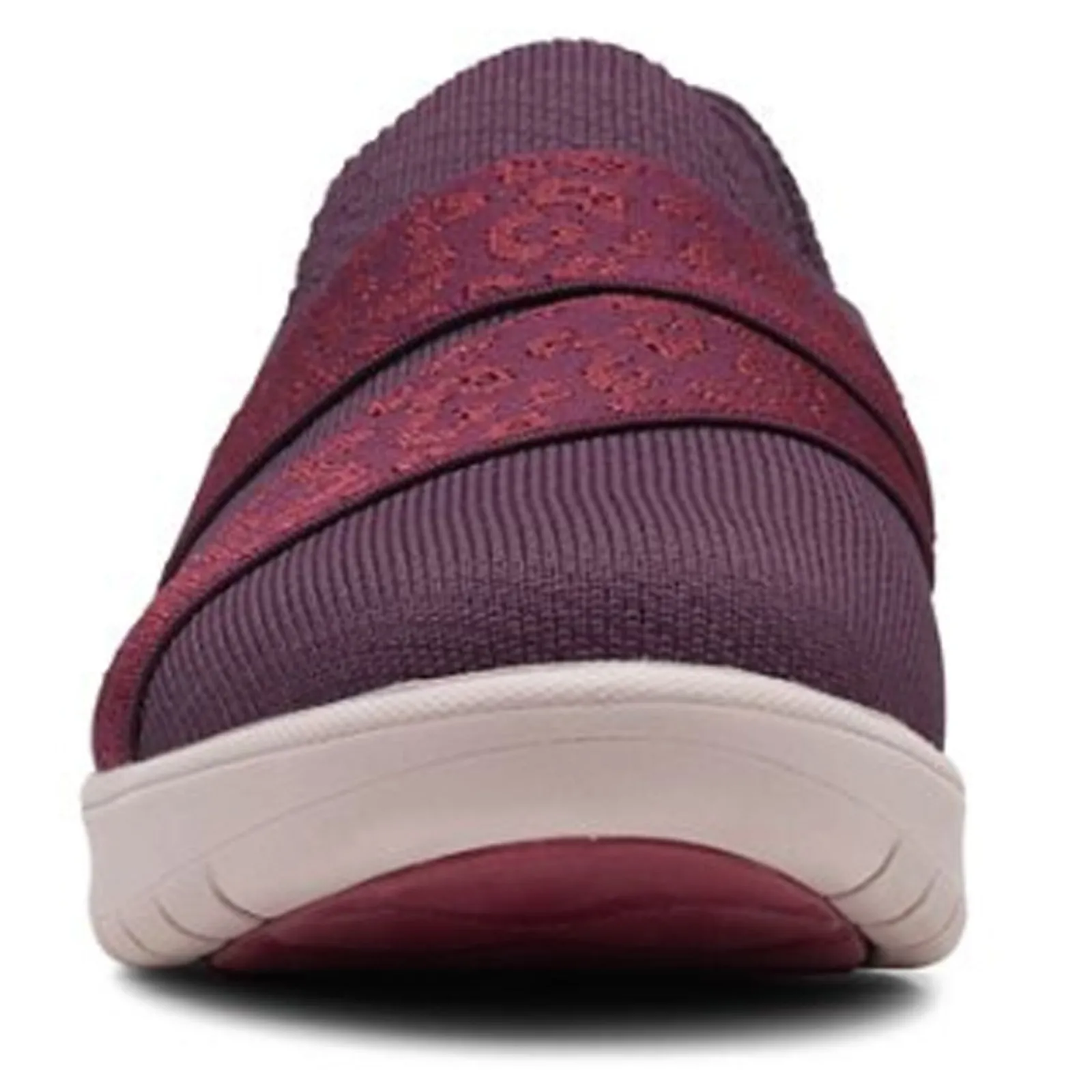 Best Clarks Women's , Adella Stride Slip-On Burgundy