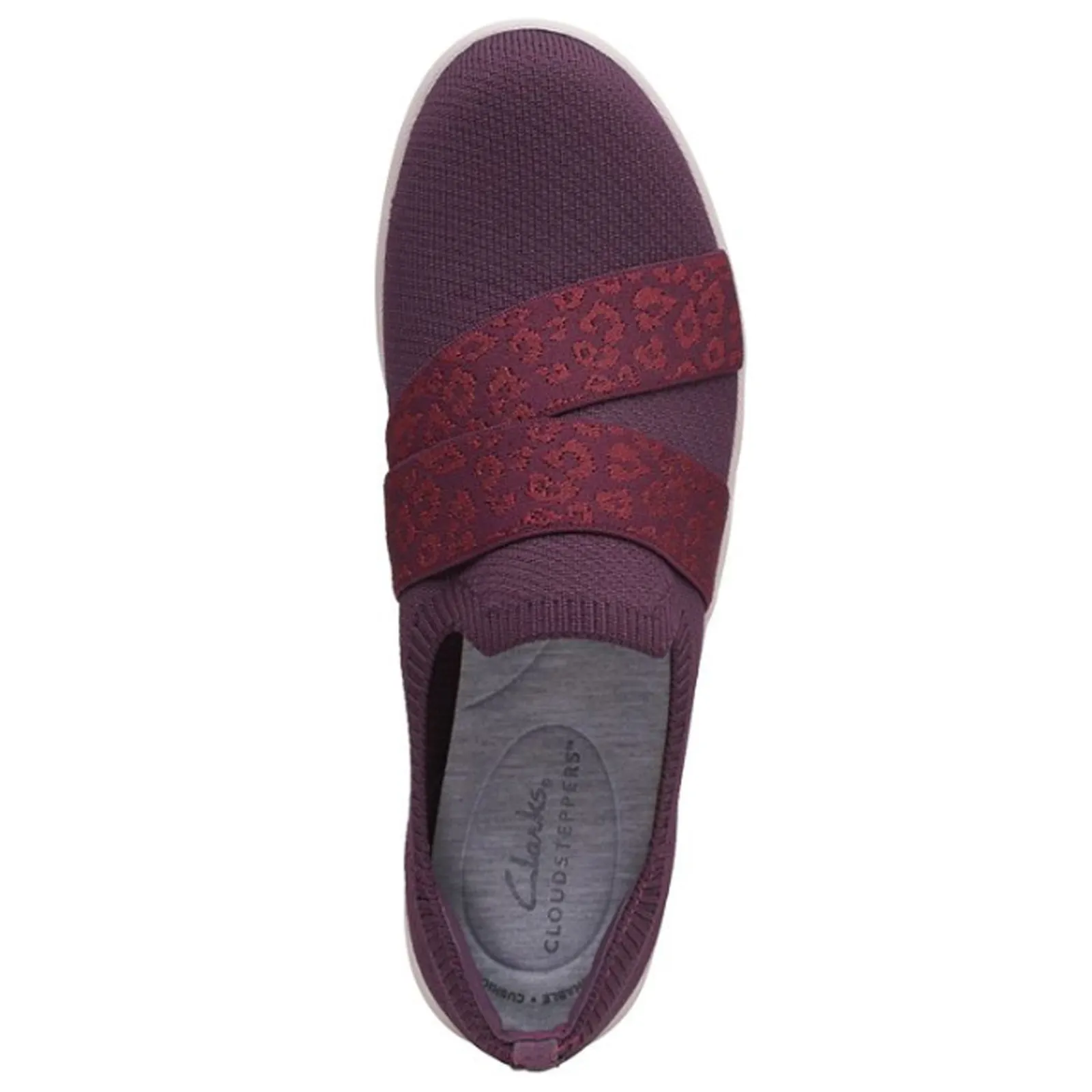 Best Clarks Women's , Adella Stride Slip-On Burgundy