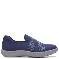 Discount Clarks Women's , Adella Stride Slip-On Navy