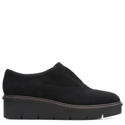 Sale Clarks Women's , Airabell Sky Slip-On Black Suede