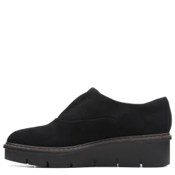 Sale Clarks Women's , Airabell Sky Slip-On Black Suede