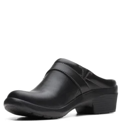 Discount Clarks Women's , Angie Mist Clog Black