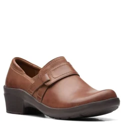 Online Clarks Women's , Angie Poppy Slip-On Tan
