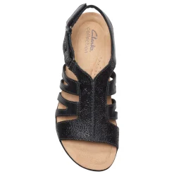 Online Clarks Women's , April Belle Sandal Black
