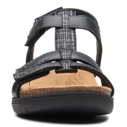 Online Clarks Women's , April Cove Sandal Black