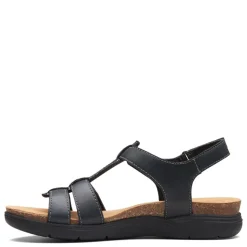 Online Clarks Women's , April Cove Sandal Black