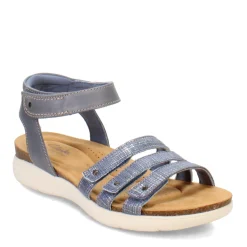 New Clarks Women's , April Dove Sandal Denim