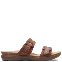 Clearance Clarks Women's , April Dusk Sandal Dark Tan