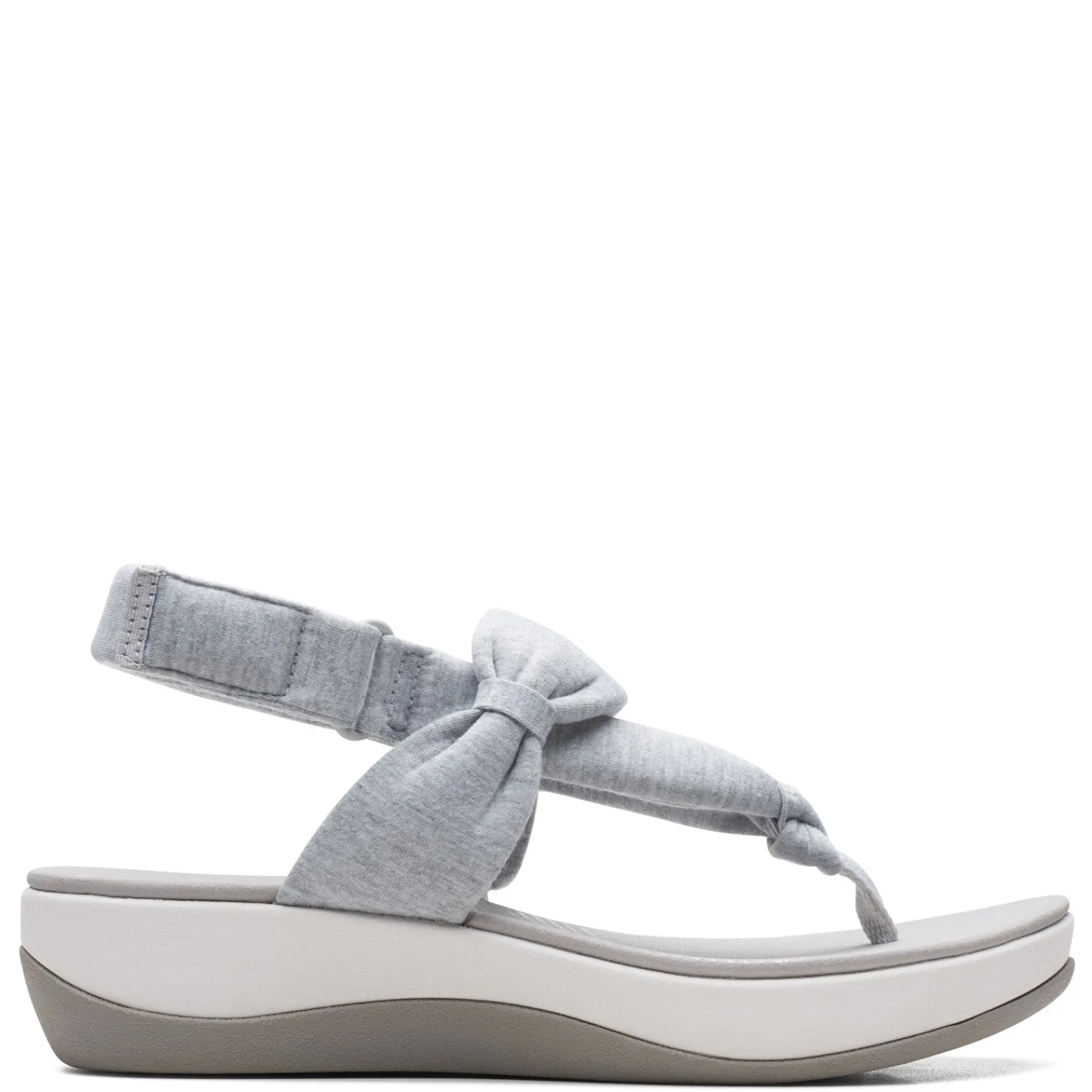 New Clarks Women's , Arla Nicole Sandal Grey Light
