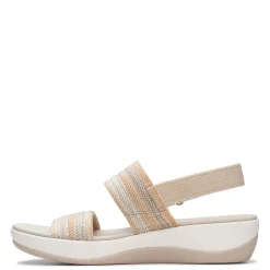 Online Clarks Women's , Arla Stroll Sandal Beige Combi