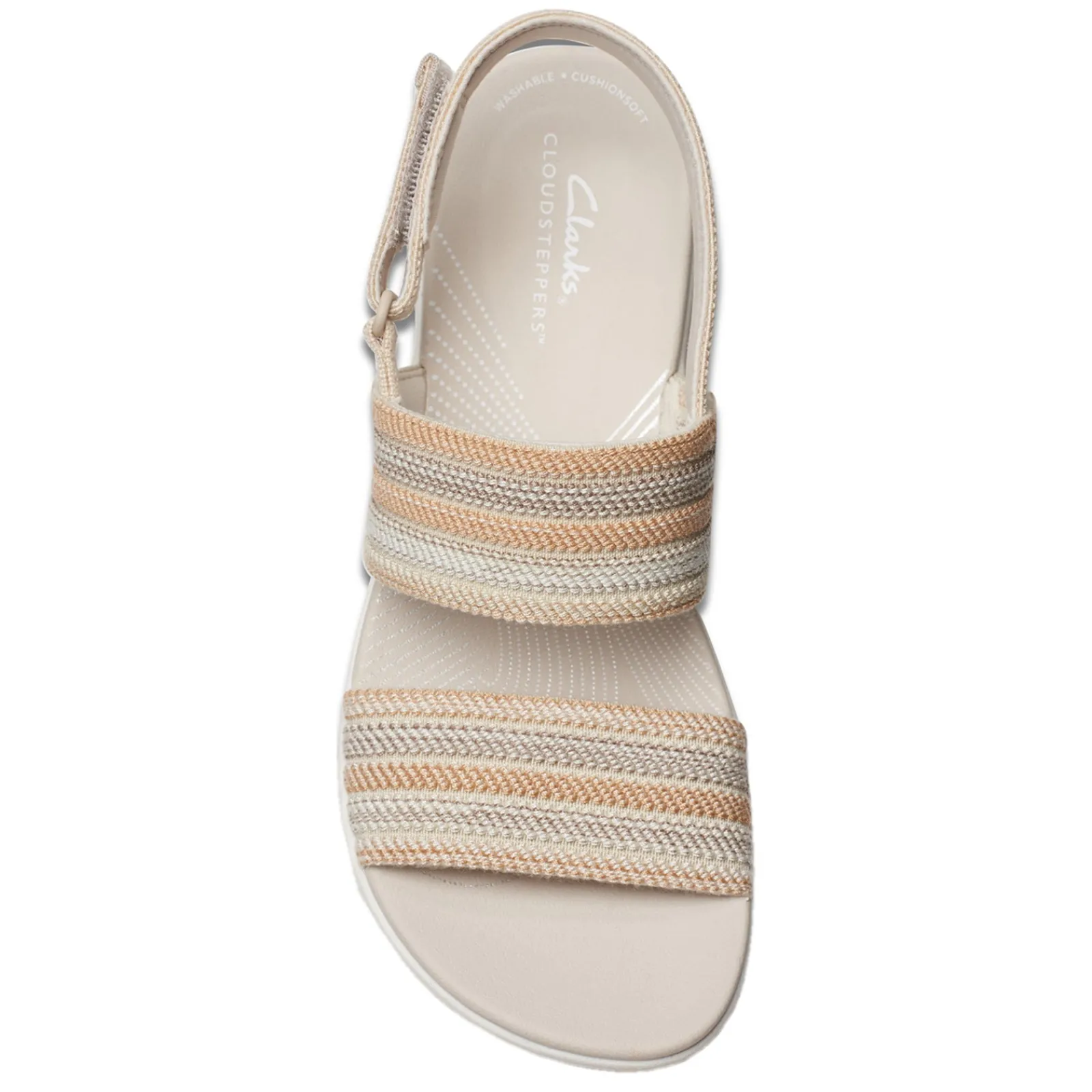 Online Clarks Women's , Arla Stroll Sandal Beige Combi