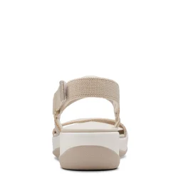 Clearance Clarks Women's , Arla Stroll Sandal Beige Combi