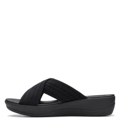 Discount Clarks Women's , Arla Wave Sandal Black