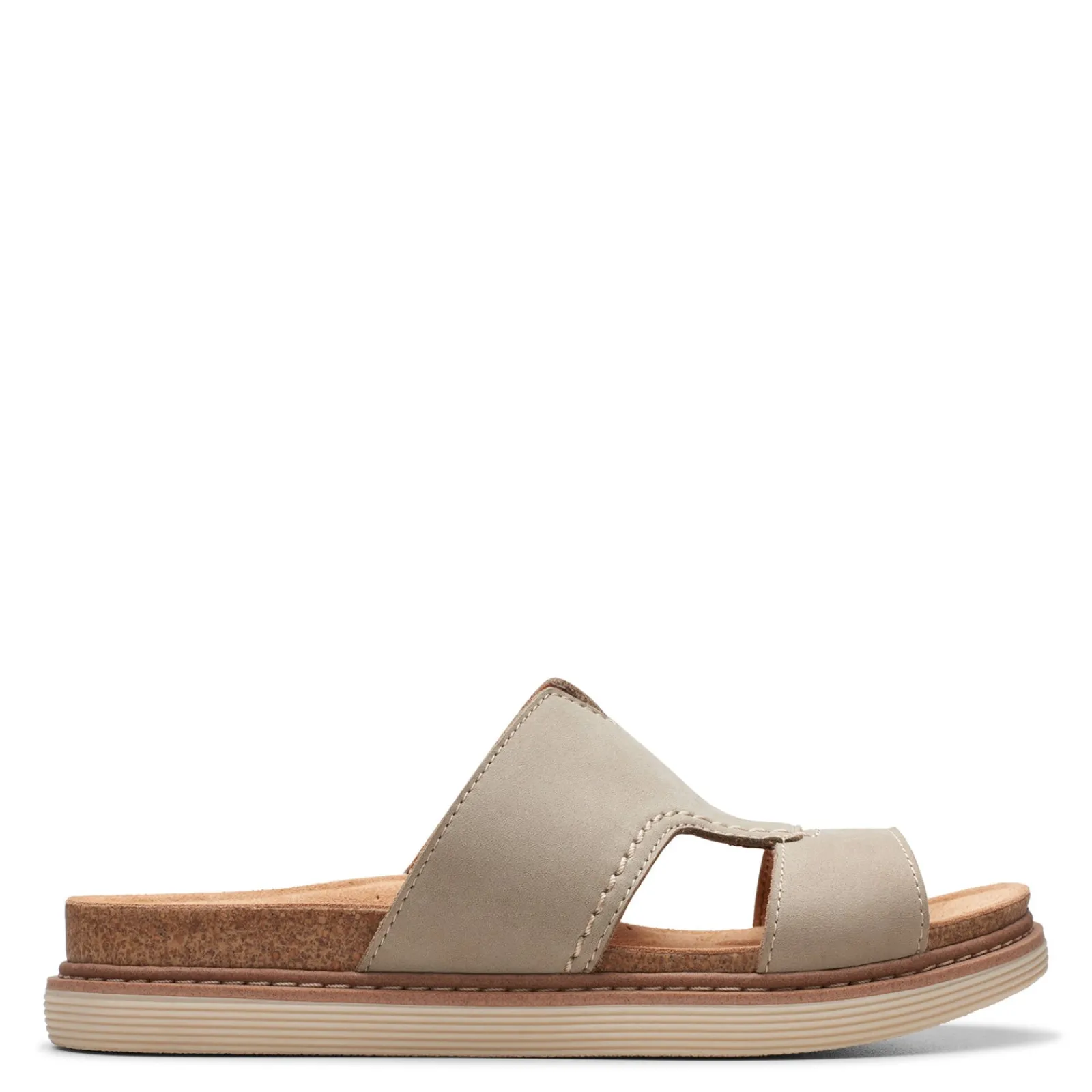 Outlet Clarks Women's , Arwell Walk Sandal Stone Nubuck