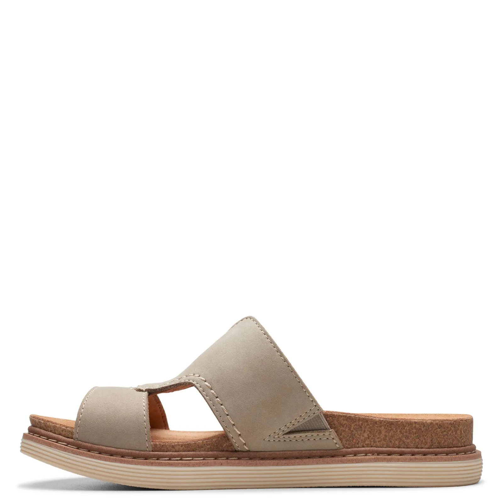 Outlet Clarks Women's , Arwell Walk Sandal Stone Nubuck
