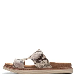 Hot Clarks Women's , Arwell Walk Sandal Snake Print Leather