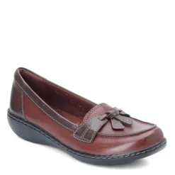 Hot Clarks Women's , Ashland Bubble Loafer Brown Multi