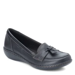 New Clarks Women's , Ashland Bubble Loafer Black