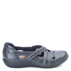 Outlet Clarks Women's , Ashland Spin Slip-On Navy
