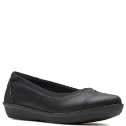 Online Clarks Women's , Ayla Low Slip-On Black
