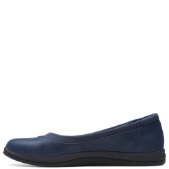 Online Clarks Women's , Breeze Ayla Slip-On Navy