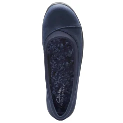 Online Clarks Women's , Breeze Ayla Slip-On Navy