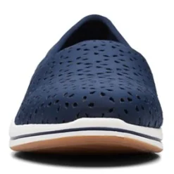 Online Clarks Women's , Breeze Emily Slip-On Navy