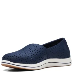 Online Clarks Women's , Breeze Emily Slip-On Navy