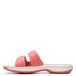 Outlet Clarks Women's , Breeze Piper Sandal Coral