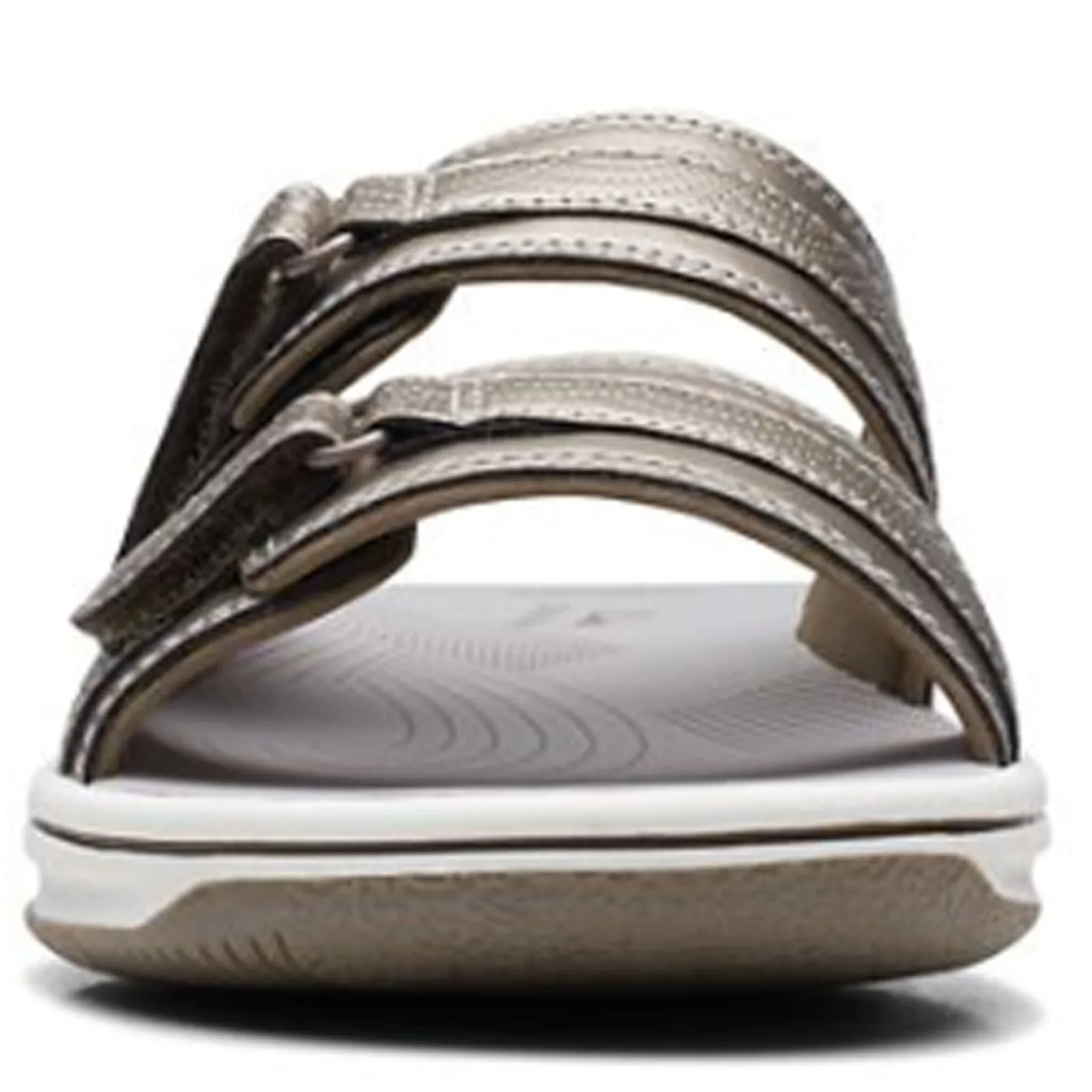 Discount Clarks Women's , Breeze Piper Sandal Pewter