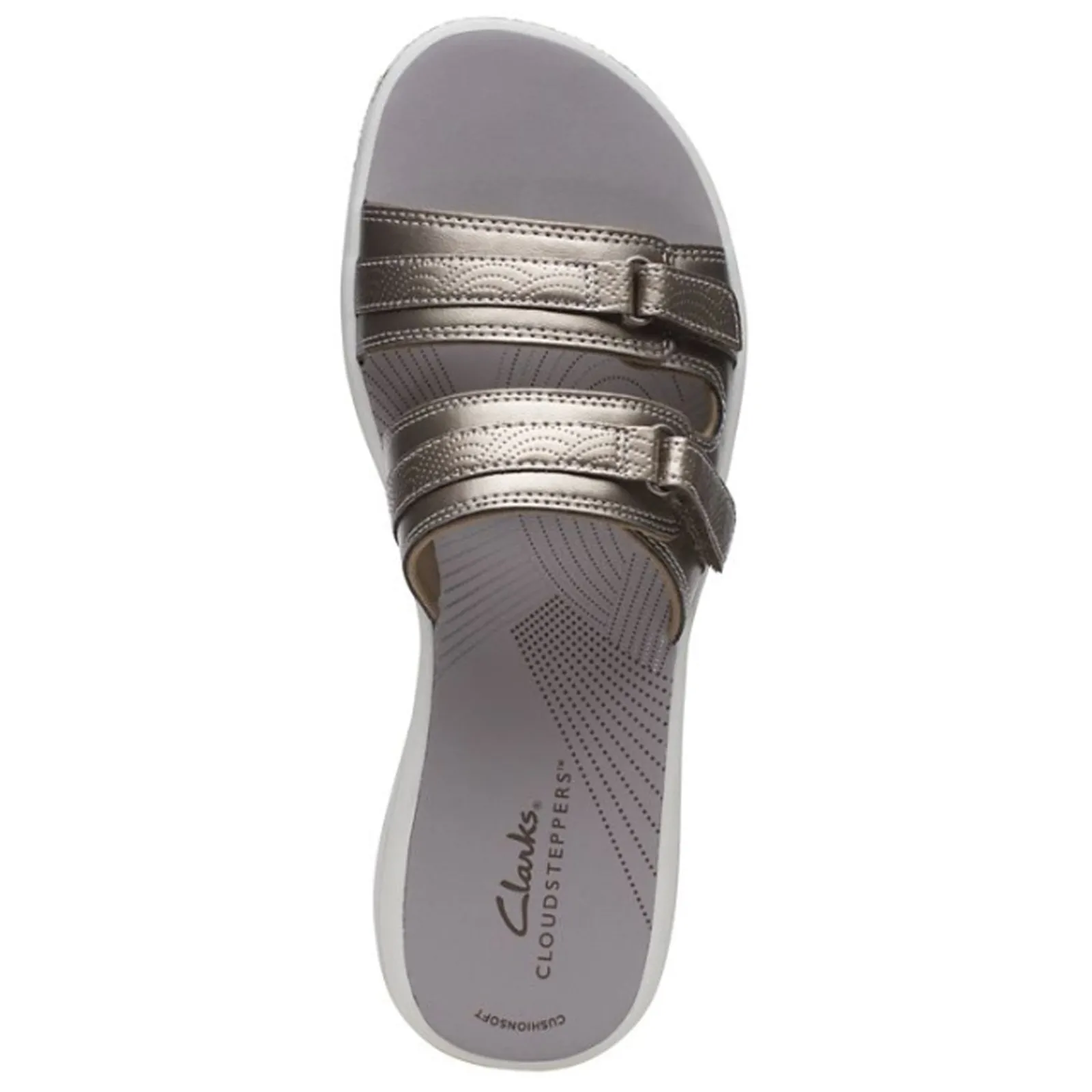 Discount Clarks Women's , Breeze Piper Sandal Pewter