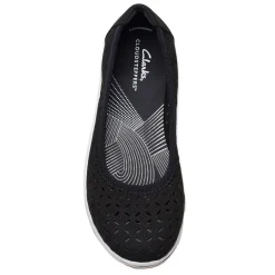 Best Clarks Women's , Breeze Roam Slip-On Black