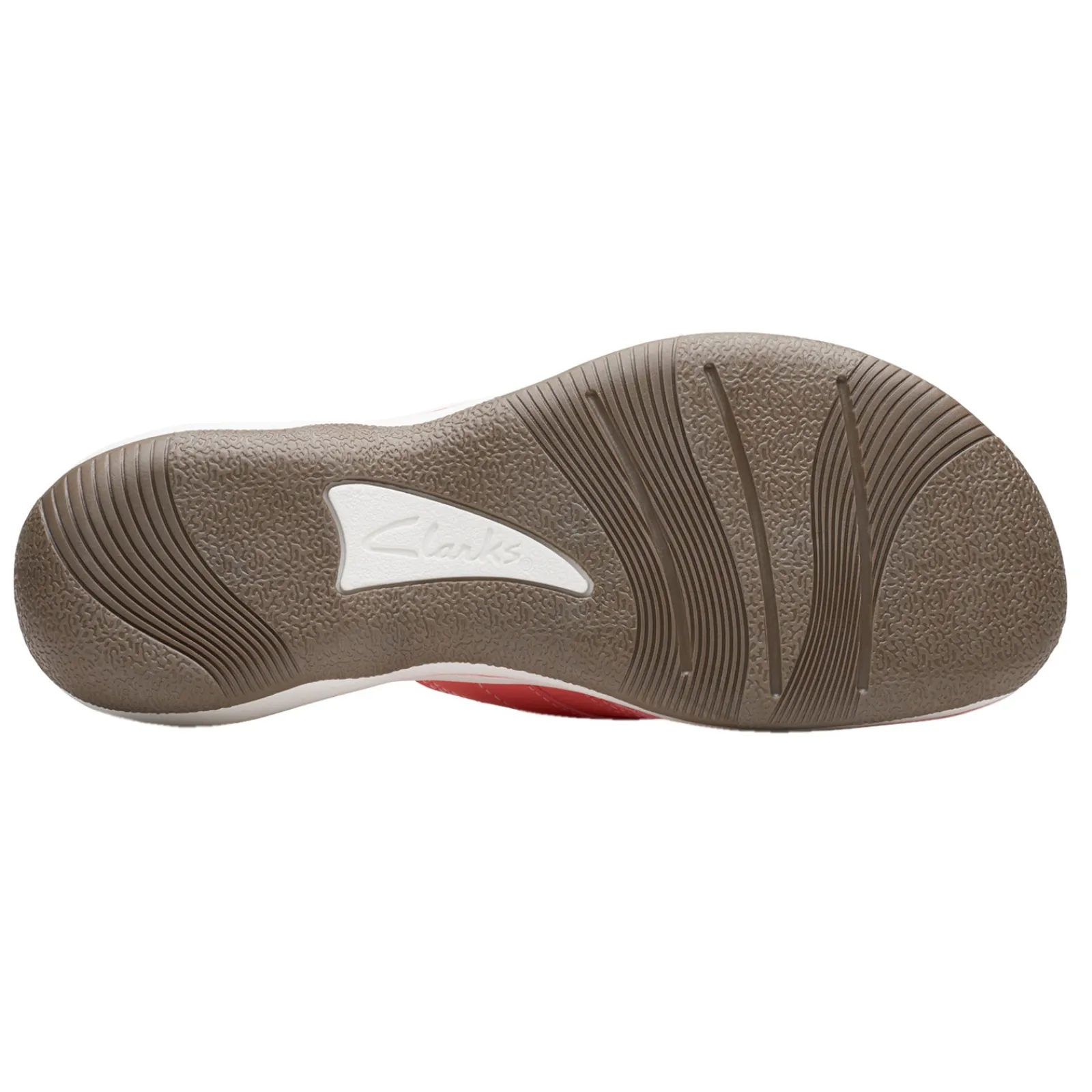 New Clarks Women's , Breeze Sea Sandal Coral Bright