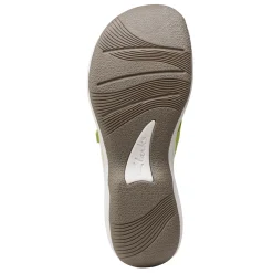 Outlet Clarks Women's , Breeze Sea Sandal Lime