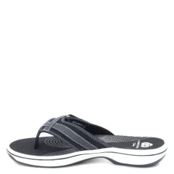 New Clarks Women's , Breeze Sea Sandal Black