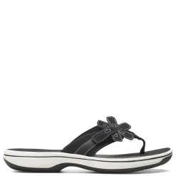 Outlet Clarks Women's , Brinkley Flora Sandal Black