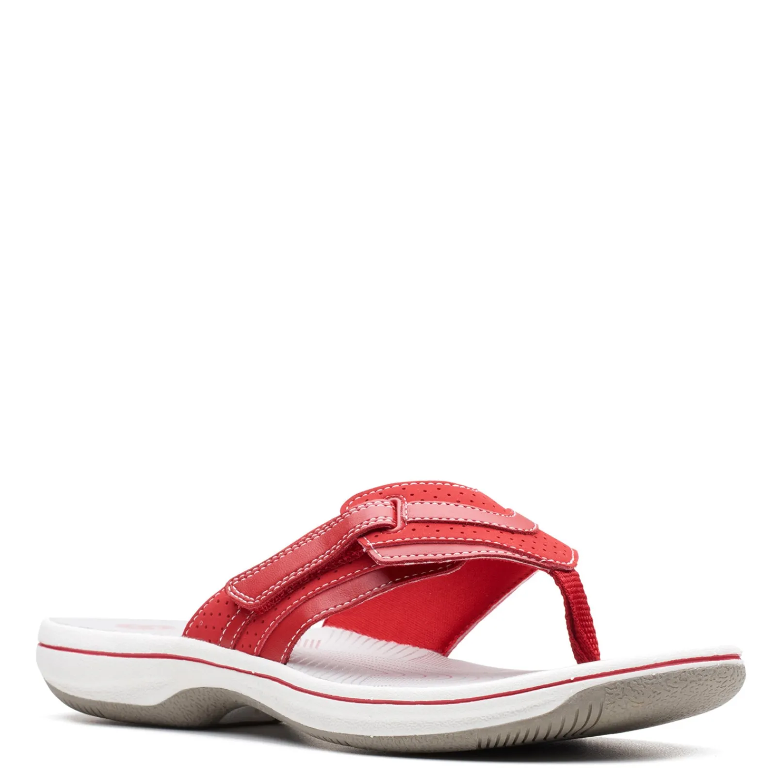 Online Clarks Women's , Brinkley Keely Sandal Red