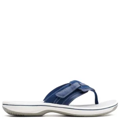 Clarks Women's , Brinkley Keely Sandal Navy