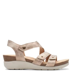 Outlet Clarks Women's , Calenne Clara Sandal Bronze Metallic