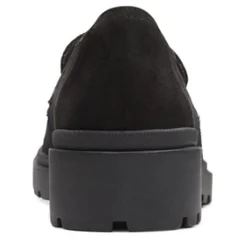 New Clarks Women's , Calla Ease Loafer Black Suede