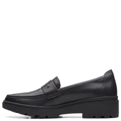 New Clarks Women's , Calla Ease Loafer Black
