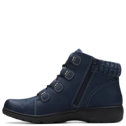 New Clarks Women's , Carleigh Jade Boot Navy