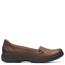 Clearance Clarks Women's , Carleigh Lulin Slip-On Taupe