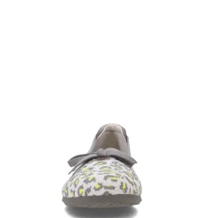 Clarks Women's , Carly Hope Flat Grey Leopard